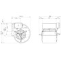 Ventilateur centrifuge DDM 7/7.300.4. BRIDE ET SUPPORT - 30460779