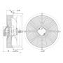 Ventilateur hélicoïde S4E350-AA06-17 - 13032364