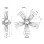 Ventilateur A8D910-AD03-01 - 13031915