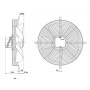 Ventilateur hélicoïde S4E330-AA06-07 - 13032334