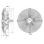 Ventilateur hélicoïde S4D630-AH01-01 - 13032647