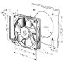Ventilateur compact 8412N/2GH - 13020050