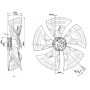 Ventilateur hélicoïde A3G350-AG03-01 - 13532354