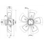 Ventilateur A4D560-AB01-01 - 13031518