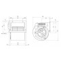 Ventilateur DDM 133/126.60W.2.4V - 30462120