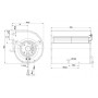 Ventilateur D4E250-BA01-01 - 13422155