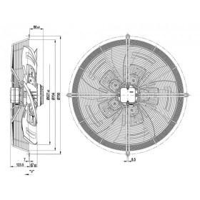 Ventilateur S6D630-AO05-03. - 13032661