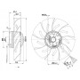 Ventilateur A2E250-AM06-18 - 13031268