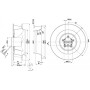 Ventilateur R3G400-AD23-24 - 13630447