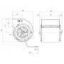 Ventilateur DDM 7/7.750.2. TIGHT  BRIDE ET SUPPORT - 30460787