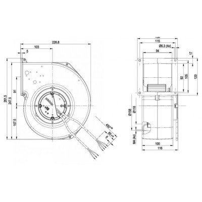 Ventilateur G3G140-AV05-36 - 13610137
