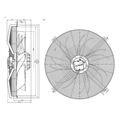 Ventilateur FN063-VDW.6K.A7P5. - 11060609