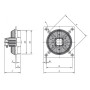 Ventilateur HEP-35-4T/H - 23053350