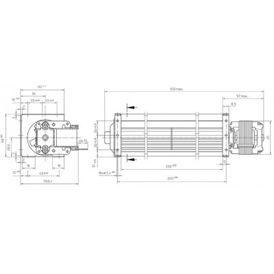 Moteur QL4/2500A3-2118L 412ec - 13180051