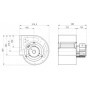 Ventilateur DDE 9/7 M9H7 1F S - 30452030