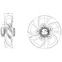 Ventilateur hélicoïde S4D450-BG14-51. - 13032366