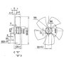 Ventilateur hélicoïde A4E450-AP01-02 - 13031463