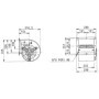 Ventilateur centrifuge DD 7/7.147.4. BRIDE ET SUPPORT - 30451021