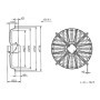 Ventilateur hélicoïde FB063-ADK.4F.6P. - 11010536