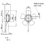 Ventilateur hélicoïde A4S200-AA02-01 - 13031205