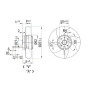 Ventilateur hélicoïde A2E250-AL06-09 - 13031254