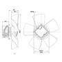 Ventilateur hélicoïde A4E330-AB18-13 - 13031331