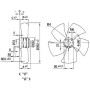 Ventilateur hélicoïde A6E400-AN24-02 - 13031409