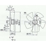 Ventilateur hélicoïde A6E450-AP02-01 - 13031466