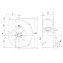Ventilateur centrifuge G2E140-NF33-07 - 13410076