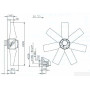 Ventilateur hélicoïde FC100-ADA.7Q.1. - 11020840