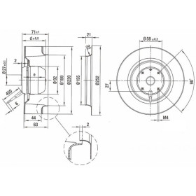 Moto-turbine R2E220-RA38-01 - 13430221