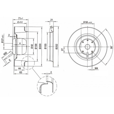Moto-turbine R2E220-RA38-01 - 13430221