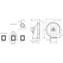 Ventilateur centrifuge CAS-260-2T-3 - 23033260