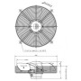 Ventilateur hélicoïde S0355 VD46 MG30W08 - 26050346