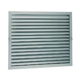 GRILLE ALUMINIUM A LOGEMENT POUR FILTRES GPF 400x200 - 20400420