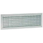 GRILLE ALUMINIUM AILETTES MOBILES DOUBLE DEFLEXION GDA 500x100 - 20400512