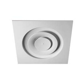 DIFFUSEUR ALUMINIUM CIRCULAIRE REGLABLE DAC-FP 200 - 20410201