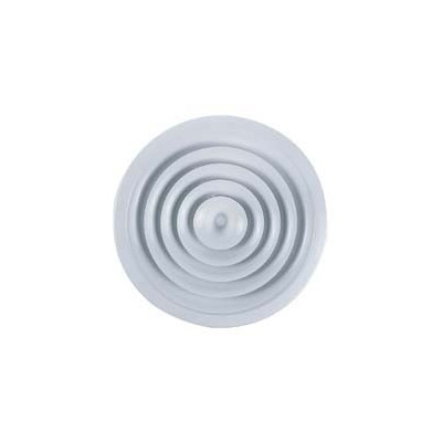 DIFFUSEUR ALUMINIUM CIRCULAIRE A CONES FIXES DAP 200 - 20410204