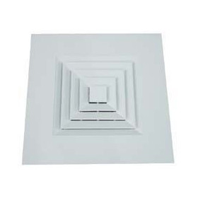 DIFFUSEUR ALUMINIUM CARRE POUR PLAFONDS MODULAIRES DAB-FP 225x225 - 20410226