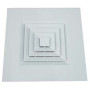 DIFFUSEUR ALUMINIUM CARRE POUR PLAFONDS MODULAIRES DAB-FP 450x450 - 20410450