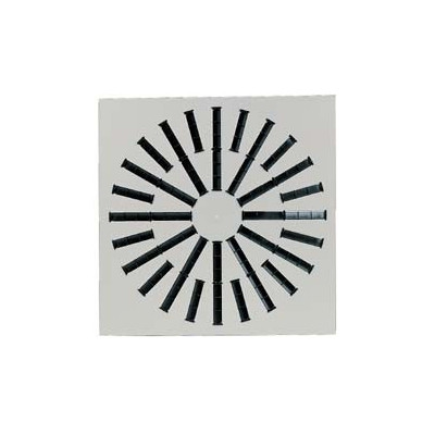 DIFFUSEUR DECORATIF A JET HELICOIDAL DFH-B 600-600 - 20440660