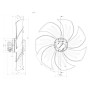 Ventilateur hélicoïde FN071-SDA.6F.V7P1. - 11030348