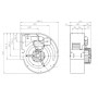 Ventilateur centrifuge SAI 12/4 - 30480022