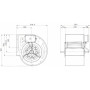 Ventilateur centrifuge DDM 9/7.420.4. BRIDE ET SUPPORT - 30460850