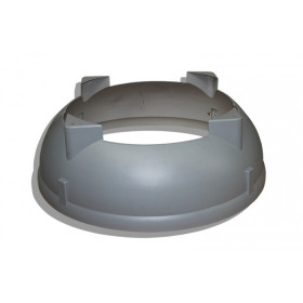 DEFLECTEUR EN ABS GRIS  REJET VERTICAL 80 - 20039800