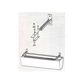 FIXATIONS MURALES x2 - 40011781