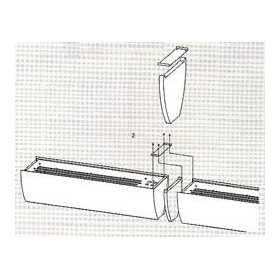 PLAQUE DE LIAISON 2x1M - 40011782